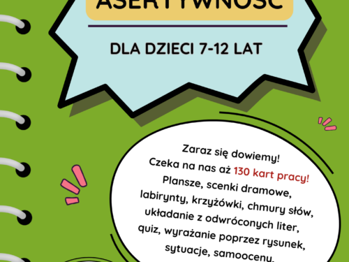 "Asertywność dla dzieci 7-12 lat. 130 kart pracy" e-book