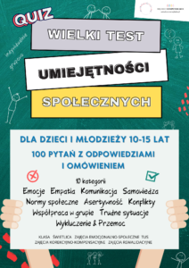 Wielki Test Umiejętności Społecznych dla dzieci i młodzieży 10-15 lat e-book umiejętności społeczne u dzieci i nastolatków