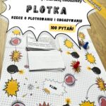 Gra planszowa "Plotka. Rzecz o plotkowaniu i obgadywaniu" dla młodszej i starszej młodzieży. Pomoc edukacyjna do druku e-book