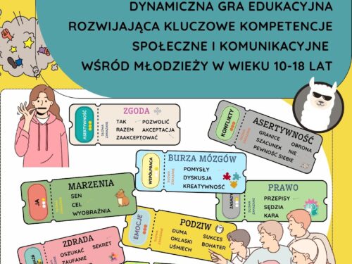 Powiedz to słowo! Umiejętności społeczne. Gra edukacyjna dla młodzieży e-book