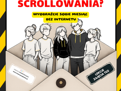 Escape room. Co zamiast scrollowania? Gra zagadkowa dla młodzieży o odkrywaniu aktywności bez telefonu