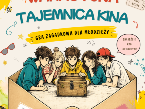 Escape room. Wakacyjna tajemnica kina! Gra zagadkowa dla młodzieży